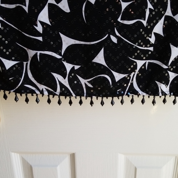 DRESS BARN COLLECTION BLACK/WHITE  EVENING WEAR - Picture 6 of 6